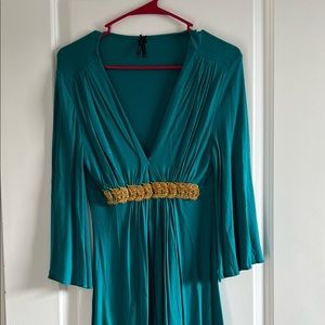 Sexy dress green woman party Size 10